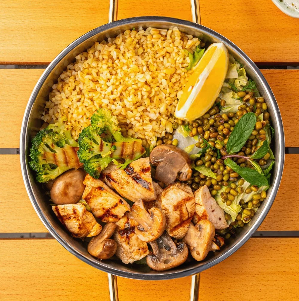 Sporcu Mantarlı Tavuk Sote (yp,g,yl)   