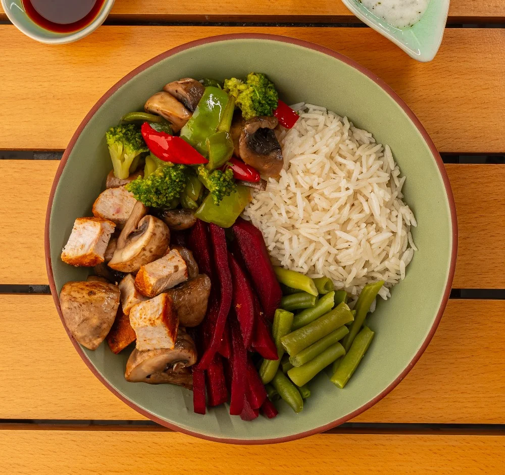 Tavuklu Mantarlı Sıcak Kase(yp,yl,g) 