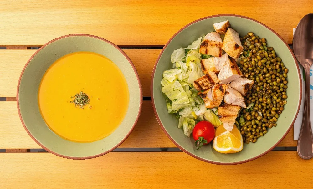 Tavuklu, maş fasulyeli (g, yl) 