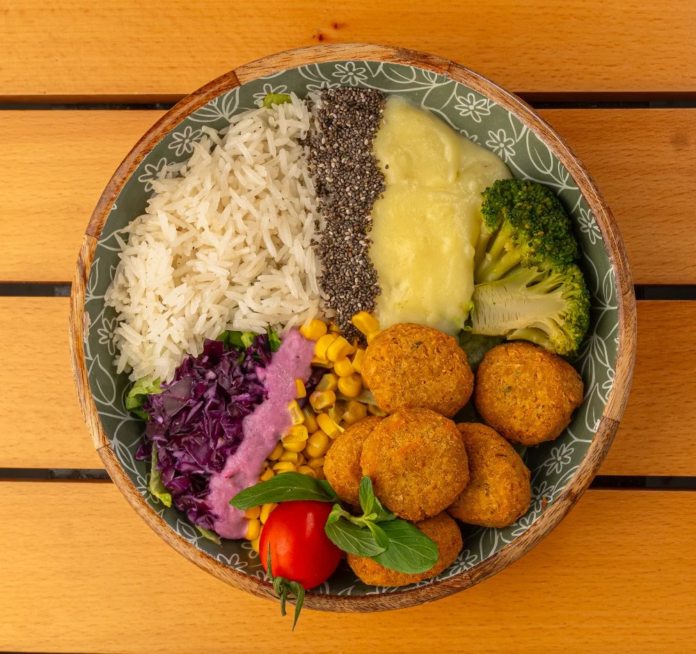 Falafel Bowl (gi,yl,v)  