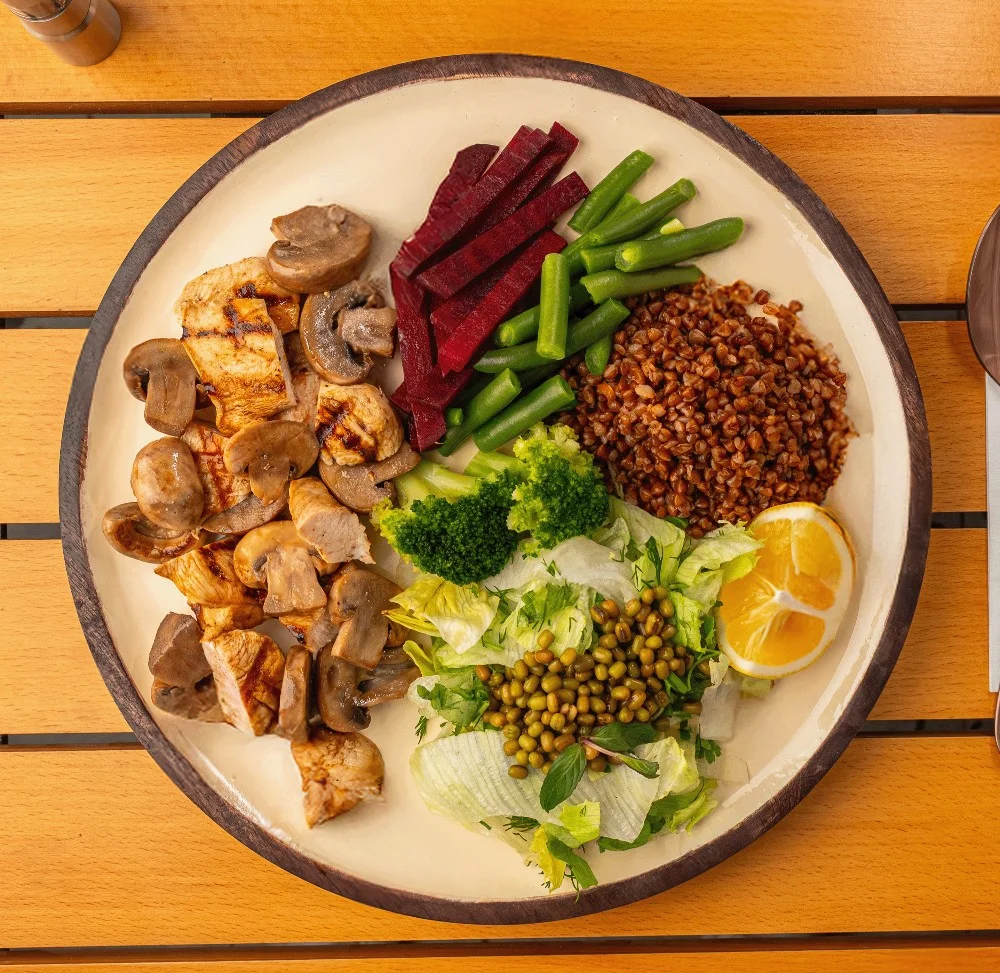 Fitness Mantarlı Tavuk Sote (g,yp,yl)