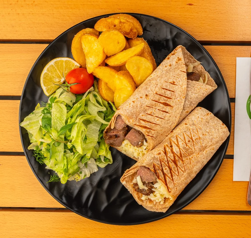 Izgara Köfteli Wrap Menü (gi)   