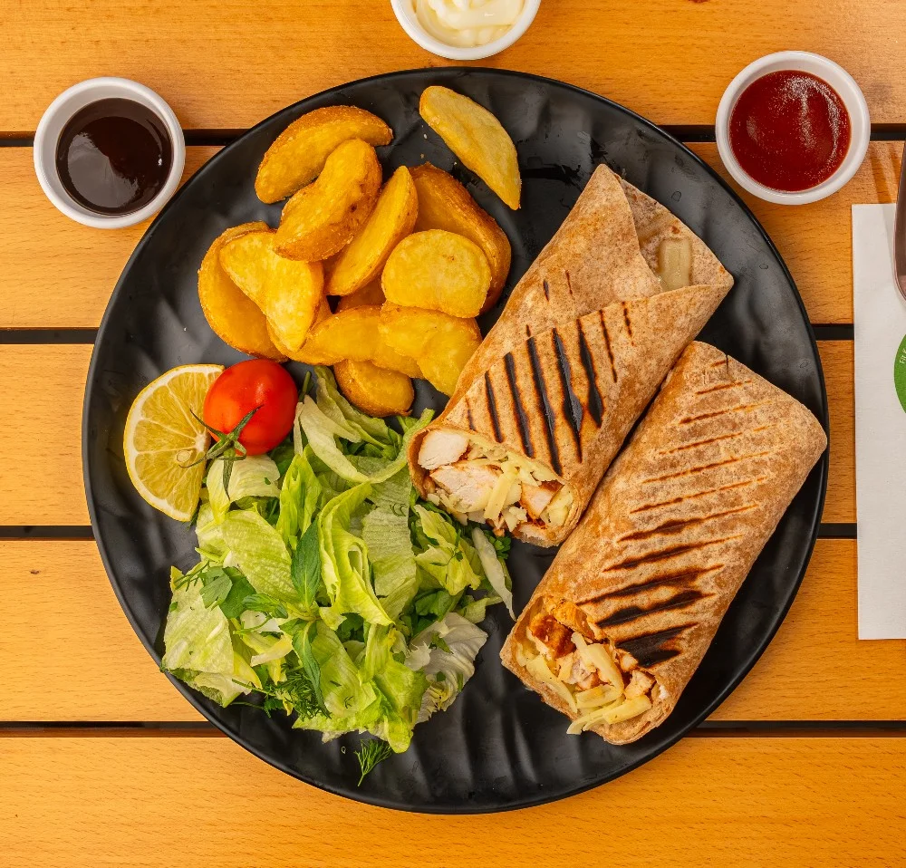 Tavuk Bonfile Wrap Menü (gi)